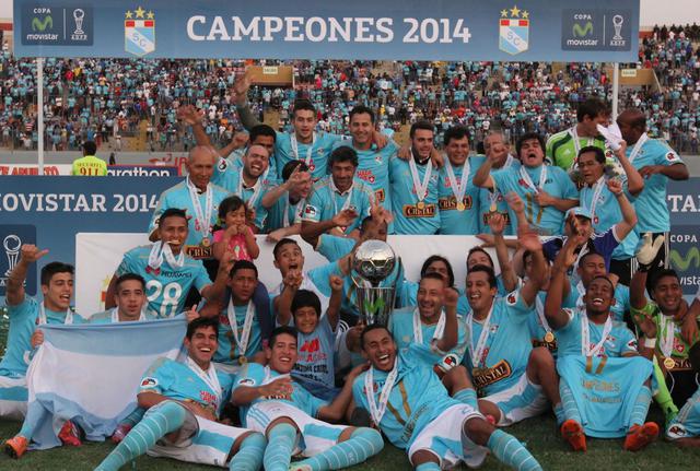 Sporting Cristal, campeón nacional 2014. (Foto: GEC)