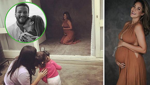 Tilsa Lozano revela porqué Miguel Hidalgo no aparece en las sesión de fotos del embarazo