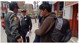 Boliviano termina deambulando en Huancayo luego que su amada no le hiciera caso