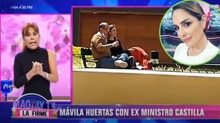 Mávila Huertas tendría romance con exministro de Economía, según “Magaly TV La firme”│VIDEO