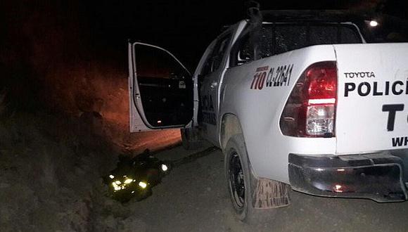 Huancavelica: tres policías fueron asesinados en emboscada narcoterrorista (FOTOS)