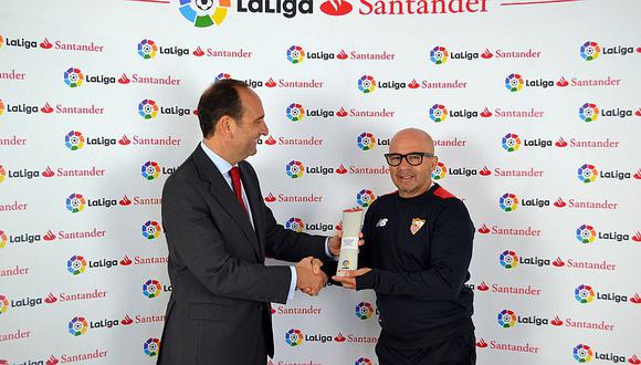 Jorge Sampaoli es elegido como Mejor Entrenador de España en octubre 