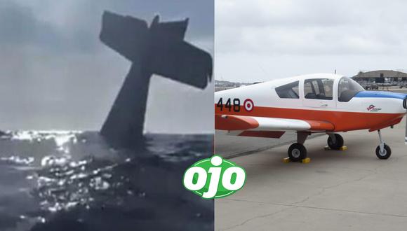 Trujillo: MTC informa accidente de avioneta de instrucción que cayó al mar de Huanchaco.