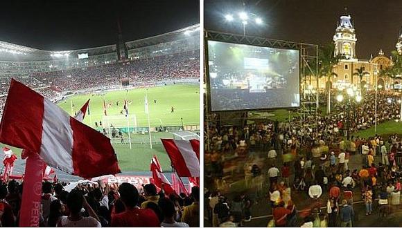Conozca los lugares dónde puede ver los partidos de la selección peruana