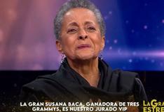 Susana Baca rompe en llanto tras impresionante recibimiento en “La Gran Estrella”