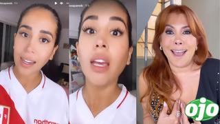 Melissa Paredes explota contra Magaly: “Yo no uso a mi hija para ‘amenazar’, ¡deje de hablar de mí!”  