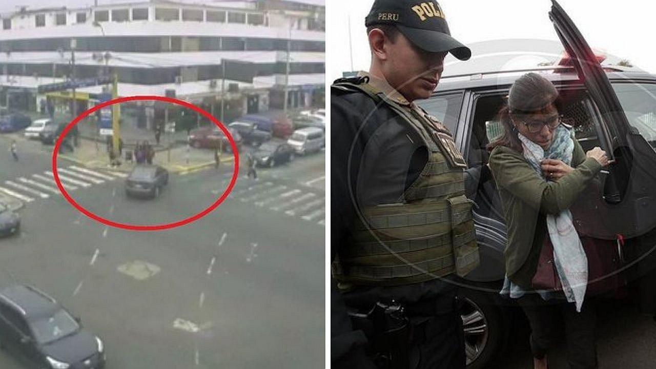 Piden 7 meses de prisión preventiva contra profesora que atropelló a 6 niños en Miraflores