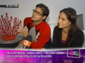 Andrés Wiese y Melania: "No nos vamos a casar ni a tener hijos"