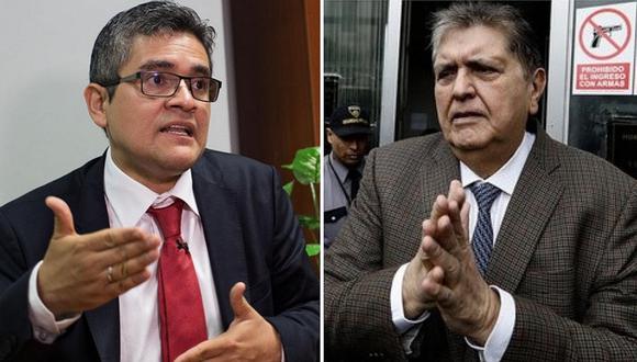 Fiscal José Domingo Pérez iba a pedir prisión preventiva para Alan García, según medio de tv