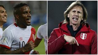 Selección peruana: Ricardo Gareca no quiere más a Jefferson Farfán