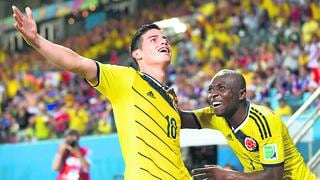 Colombia golea 4-1 a Japón y se asegura