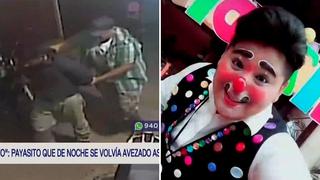 Payasito "Aguajito" animaba matinés de día y era un avezado delincuente de noche│VIDEO