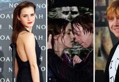 “Harry Potter”: Emma Watson revela lo difícil que fue besar a Rupert Grint: “No parábamos de reírnos”