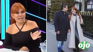 Magaly revela que Alfredo Zambrano es celoso: “Anda reclamando cuando salgo con la pierna al aire” 