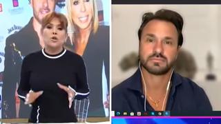 “Argentino desubicado”: Magaly se pelea en vivo con Cristian Zuárez y él abandona entrevista | VIDEO