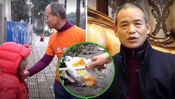 El empresario millonario que recoge basura voluntariamente en las calles (VIDEO)