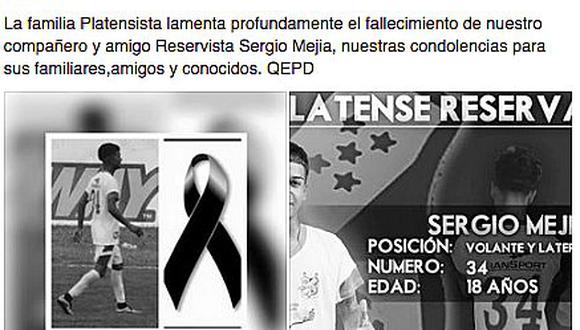 Asesinan a futbolista hondureño que jugaba en Platense de Argentina