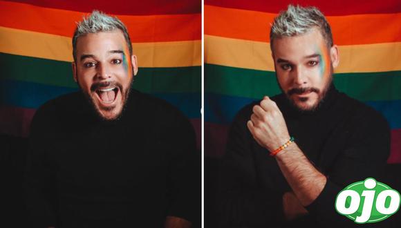 Adolfo Aguilar impacta con sesión de fotos por el Día del Orgullo gay. Foto: (Instagram/@adolfoaguilarv).