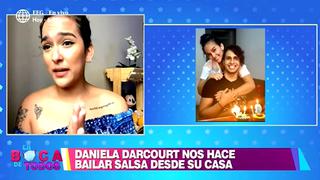 Daniela Darcourt y su peculiar reacción cuando le preguntan sobre separación con bailarín Andrés Izquierdo