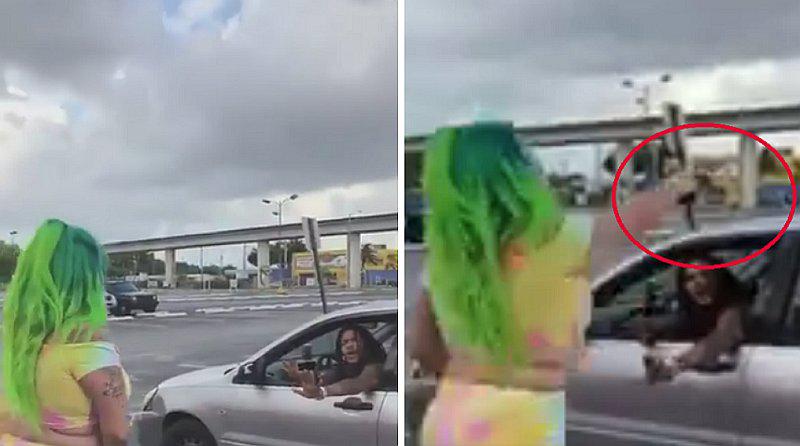 Mujer le dispara en el rostro a su pareja tras hallarlo con su amante 