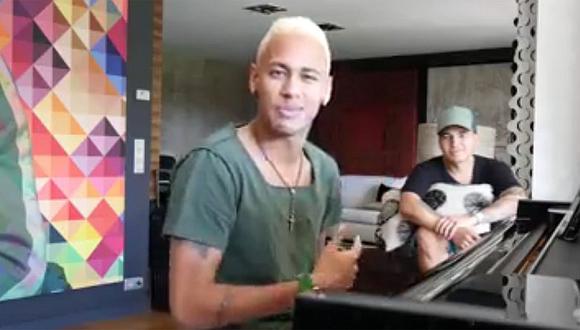 Neymar muestra un adelanto de su primera canción en Facebook [VIDEO]  