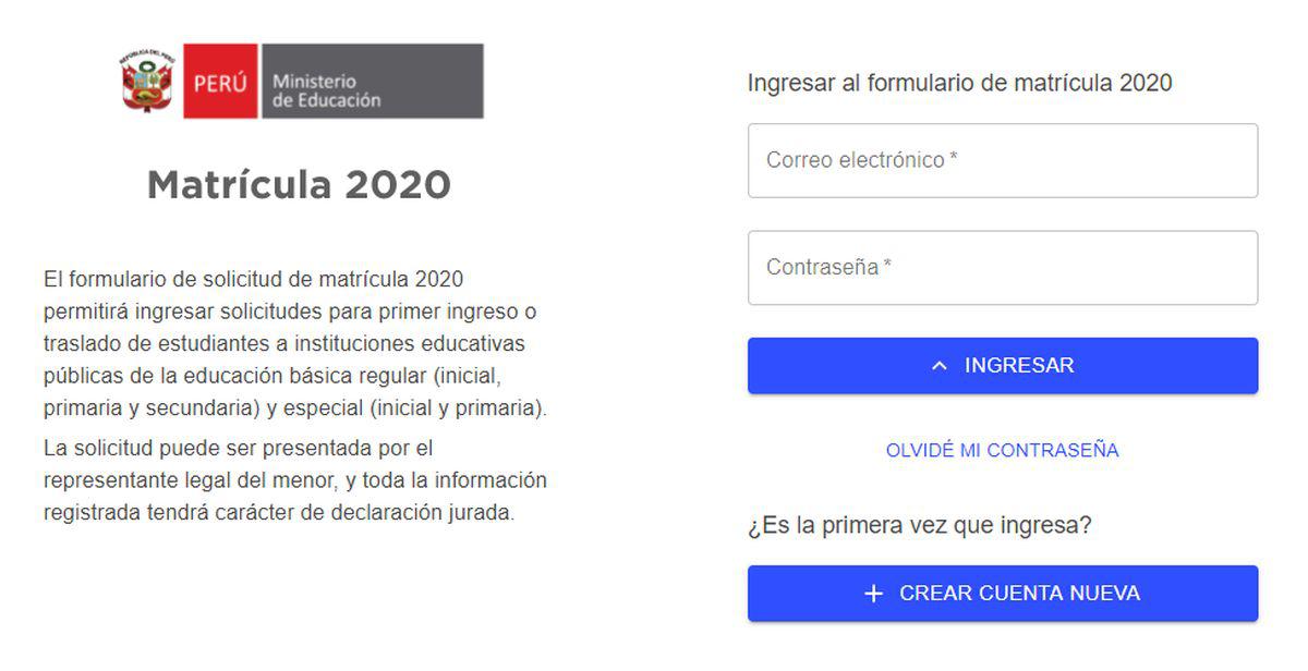 El Minedu habilitó una plataforma virtual para hacer el traspaso de un colegio particular a uno estatal (Foto: Minedu)