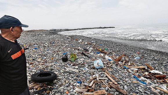 Bañistas se enferman por basura en playas