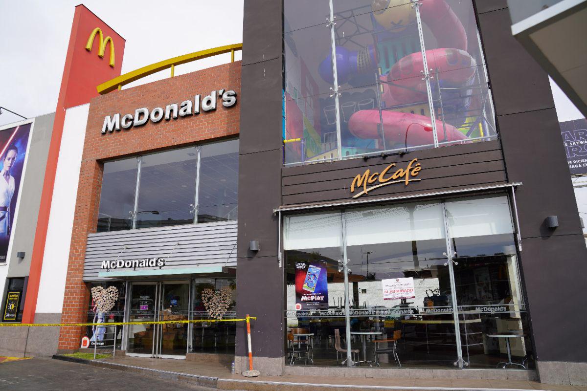 Pueblo Libre clausuró local de McDonald's tras muerte de dos jóvenes trabajadores. (Municipalidad de Pueblo Libre)