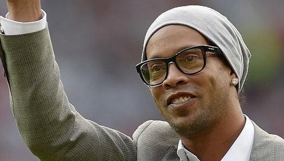 ​Ronaldinho se afilia a partido evangélico en Brasil y sería candidato