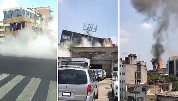 Terremoto en México: videos muestran momentos de pánico y derrumbes tras terrible movimiento de 7.1