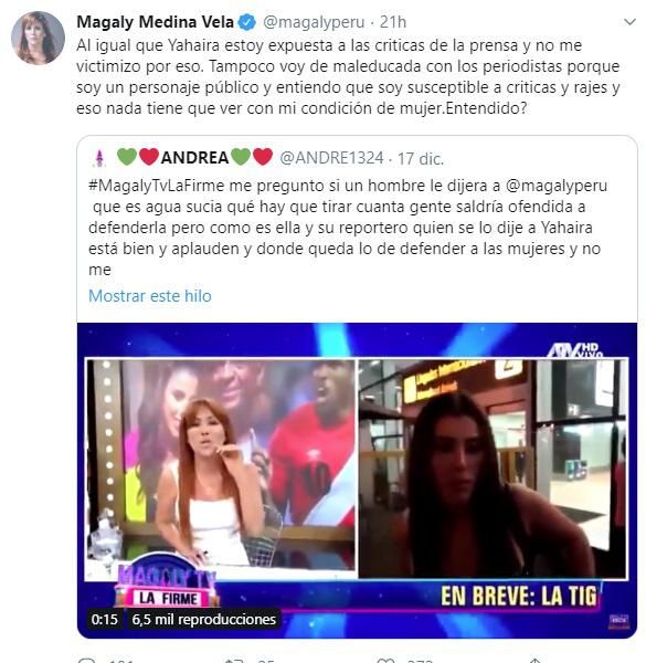 Foto: Twitter Magaly Medina