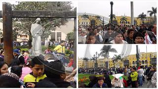 ​Santa Rosa de Lima: miles participaron en misa en Plaza de Armas (FOTOS Y VIDEO)