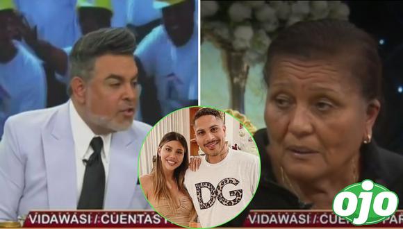 Doña Peta se molesta cuando le preguntan por Alondra García. Foto: (Captura/Panamericana TV | redes sociales).