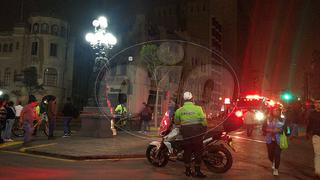 Edificio de la Plaza San Martín volvió a arder en llamas (FOTOS Y VIDEO)