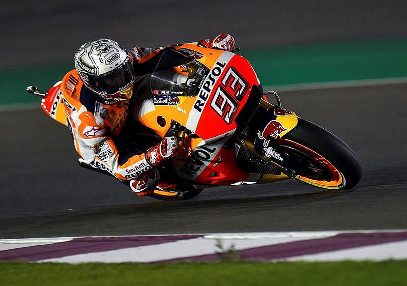 MotoGP: Marc Márquez llora porque se equivocó al elegir una llanta