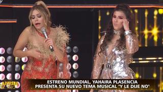 ¿Yahaira Plasencia hizo playback al presentar su canción en “El artista del año”?│VIDEO