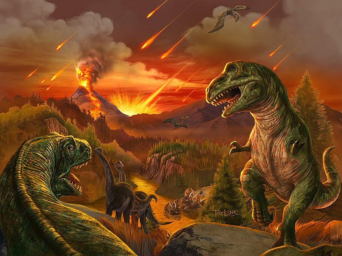Volcanes e impacto de meteorito provocaron extinción de dinosaurios |  LOCOMUNDO | OJO