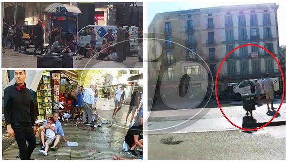 ​Atentado en Barcelona: muertos y heridos graves deja ataque terrorista en zona turística