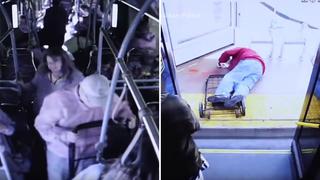 Mujer empujó y mató a abuelito del bus que le pidió ser más amable│VIDEO