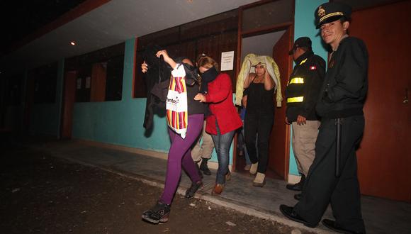 Chosica: Detienen a mujeres que practicaban la prostitución clandestina 