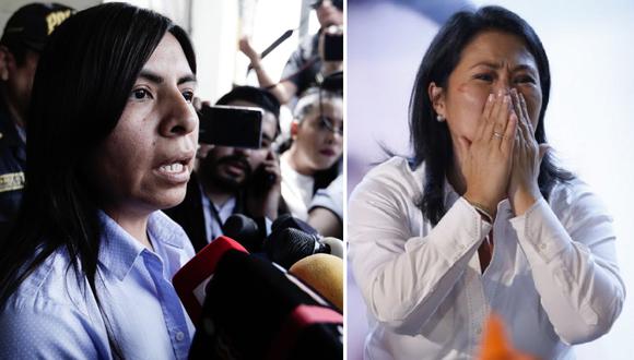 La abogada de Keiko Fujimori, Giulliana Loza, acudió al Penal Anexo de Mujeres para visitar a su defendida | Gesac
