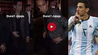 Ángel Di María se divierte bailando Scooby Doo Papa y Dura de Daddy Yankee (VIDEO)  