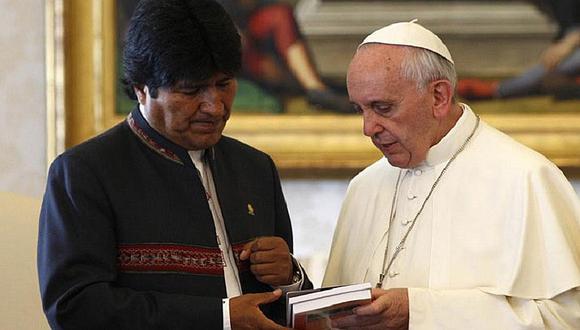 Evo Morales visitará al papa Francisco en el Vaticano el 15 y 16 de abril 