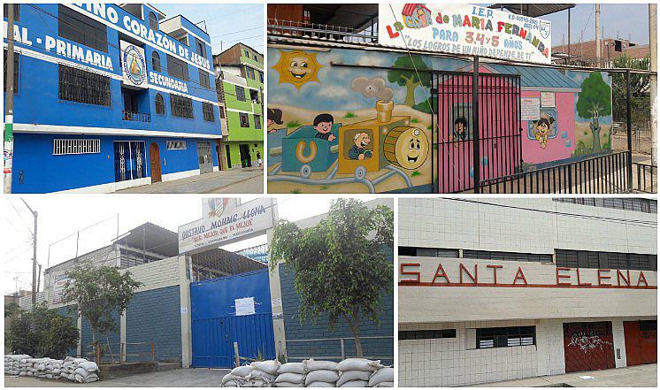 Colegios cerca a ríos cumplen con no iniciar clases por orden del Minedu