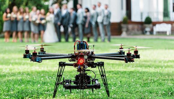 ¿Bodas con drones? Una novedosa propuesta para ese día tan especial   