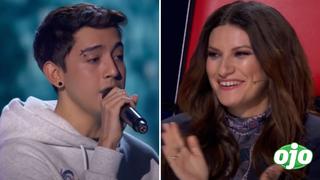 La Voz España: Laura Pausini se queda impactada con talento de peruano en audición a ciegas