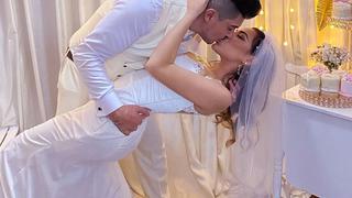 Aida Martínez se casó y le manda misil a Magaly Medina: “Mi boda no fue puro canje”
