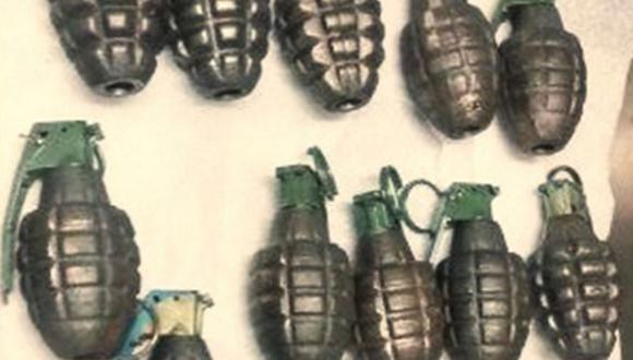 La Sunat detectó granadas de guerra en un envío postal. (Foto: Agencia Andina)