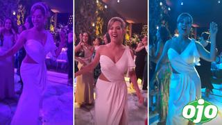 El atrevido y sexy baile de Maritere Braschi en su boda con Guillermo Acha | VIDEO