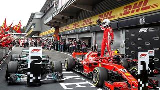 ​Fórmula 1: Vettel gana en Bélgica y recorta siete puntos al líder Hamilton